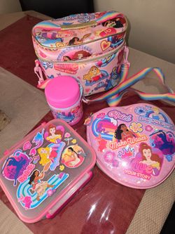 Princess Lunch Box Set/Pencil Organizer
