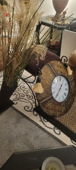 Clock, Chair and Base  All Three For $65