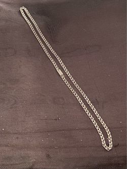 Chino Link Silver Chain