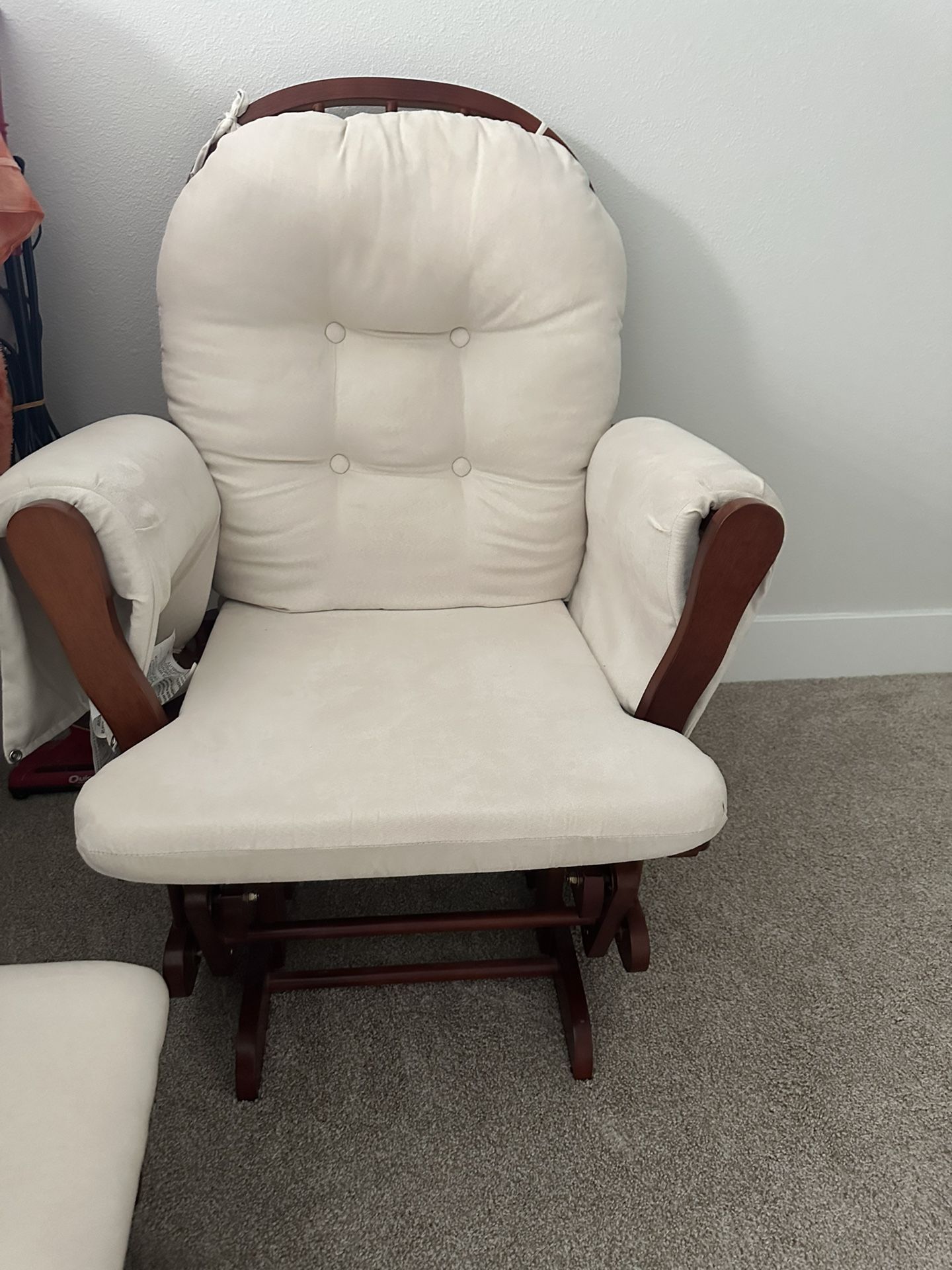 Rocking Chair With Leg Rest
