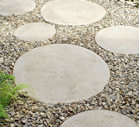 24 Inch Round Concrete Cement Stepping, 24 Inch Round Patio Stones