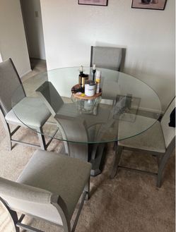 Table and chairs
