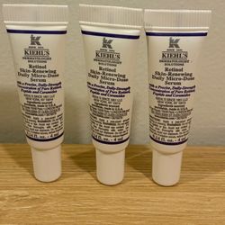 Brand New Kiehl’s Retinol Skin-Renewing Daily Micro-Dose Serum Bundle