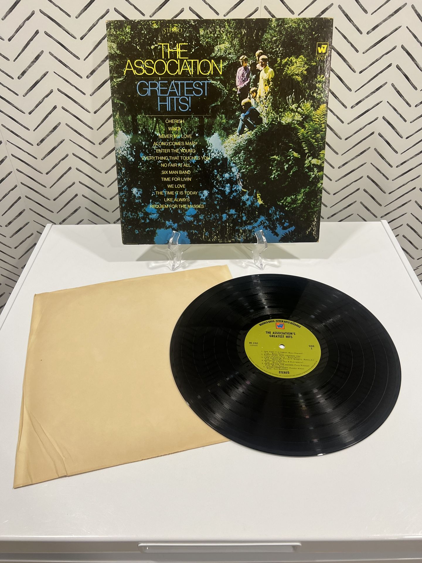 The Association - Greatest Hits Record Album - Pickup Only