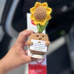 Gossby Positive Sunflower Crochet 