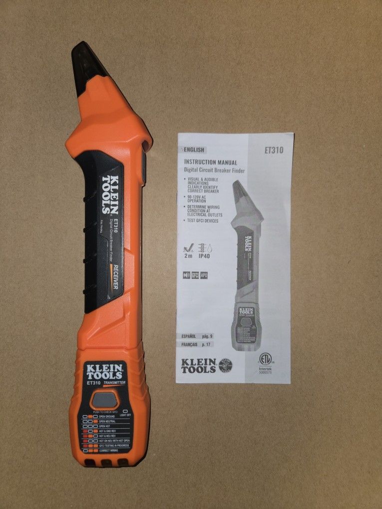 Klein ET310 AC Circuit Breaker Finder