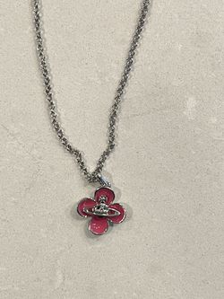 Vivienne Westwood 4 Leaf Clover Necklace 
