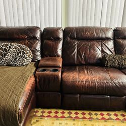 Leather Couch