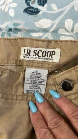 Brown cotton shorts size 38