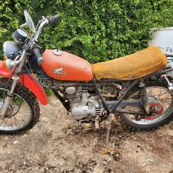 1976 HONDA ENDURO XL 175