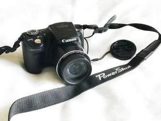 Camera, Canon, PowerShot SX510 HS, Black