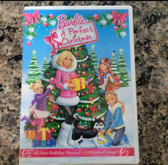 Barbie TV, Barbie DVD player, 6 Barbie DVD's