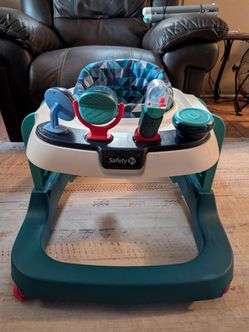 Safety 1st Baby Walker with Activity Tray, Vtech stroll and discover activity walker and Infantino Grow-with-Me convertible high chair