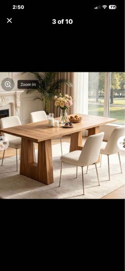 Modern Dining Kitchen Table/Office Desk. Hermosa mesa de comedor moderna para cocina o Escritorio.