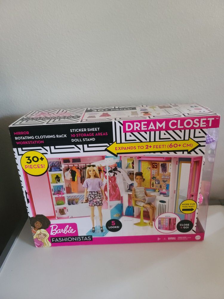 New Barbie Dream closet