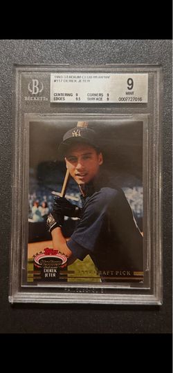1993 Stadium Club DEREK JETER RC