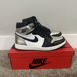 Jordan 1 Silver Toe - Size 10