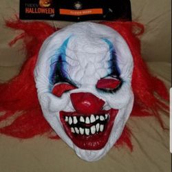 HALLOWEEN  CLOWN  MASK  NEW 