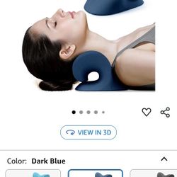 RESTCLOUD Neck and Shoulder Relaxer, Cervical Traction Device for TMJ Pain Relief and Cervical Spine Alignment, Chiropractic Pillow, Neck Stretcher (D