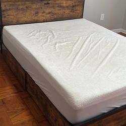 Queen Size Bed Frame And Mattress