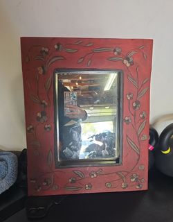 Solid Wood Mirror