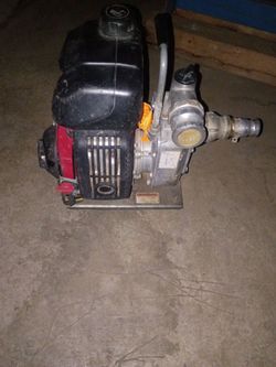 Honda WX15 pump