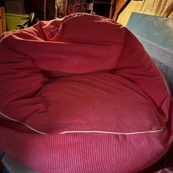 Pink Cordoraroy Bean Bag Chair 