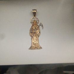 10k Pendant/ Grim Reaper 