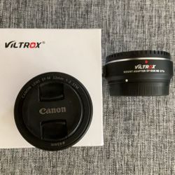 Canon EF-m 22mm Lens