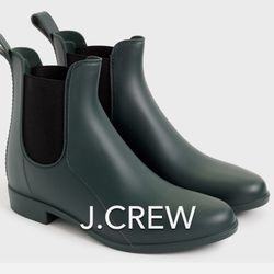🌧(NEW) (1 AVAILABLE) WOMEN’S J.CREW MERCANTILE CHELSEA RAIN BOOTS - SIZE: 7🌧