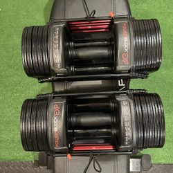 Power Block EXP adjustable dumbbells 