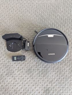Anker RoboVac 10 Robotic Vacuum w Remote Control, Charging Dock, Power Adaptor