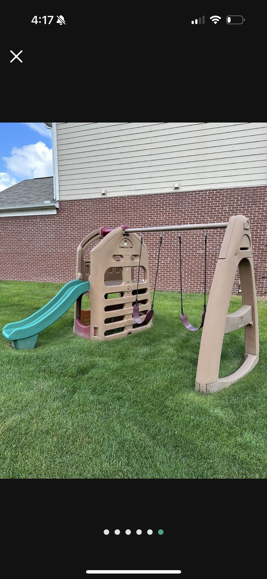 Step2 Playset, Playhouse, climber, Slide And Swing Playscape, Swing Set