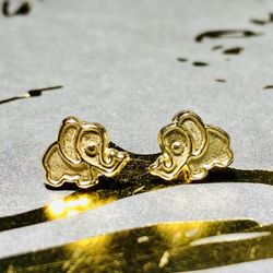 14k Gold Earring Oro