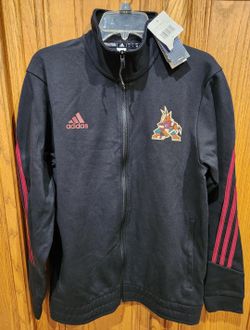 Arizona Coyotes Utah Hockey Club Adidas Full Zip Cotton Kachina Jacket Large NEW