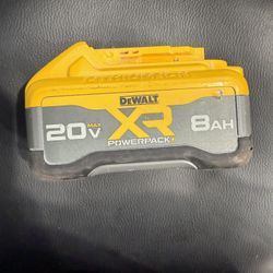 Dewalt 20v Battery  8ah