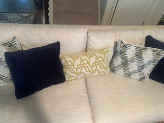 Couch, ottoman and Love Seat