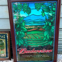 Budweiser Bar Mirror 