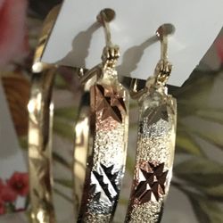 Loop Earrings Multi Color