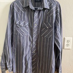 Men’s Clothing Bundle (Medium/Large) – Western, Work, Outdoor Shirts & Jackets Lot