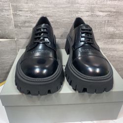 Balenciaga Men’s Leather Shoes With Box 2026 New 