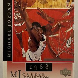 1997 NBA Michael Jordan, Upper Deck, Basketball Card Mint Condition!