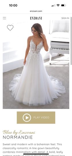 Size 0 wedding dress
