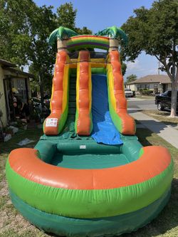 Water slide And Jumpers