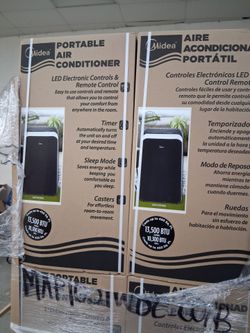 Aires portatil Nuevo 14000BTU media. Para 750 square foot. Complete Set new with warranty.