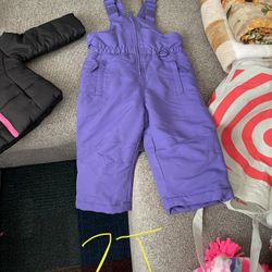 Girls Size 1-2 And 4t Snow Clothes $10-$15 Snow boots 
