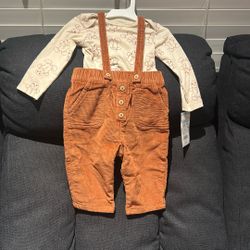 Gingerbread Man Baby Outfit