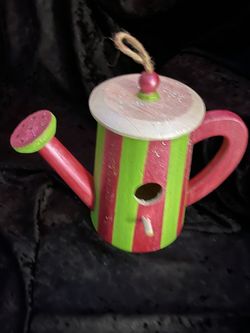 Neon Teapot Birdhouse 