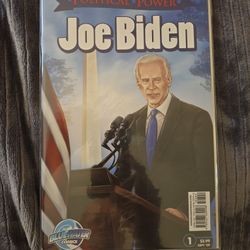Blue Water Comics, Political Power, Joe Biden 09