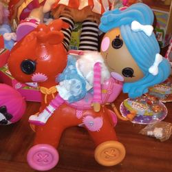 Lalaloopsy Doll With Riding Horse 
